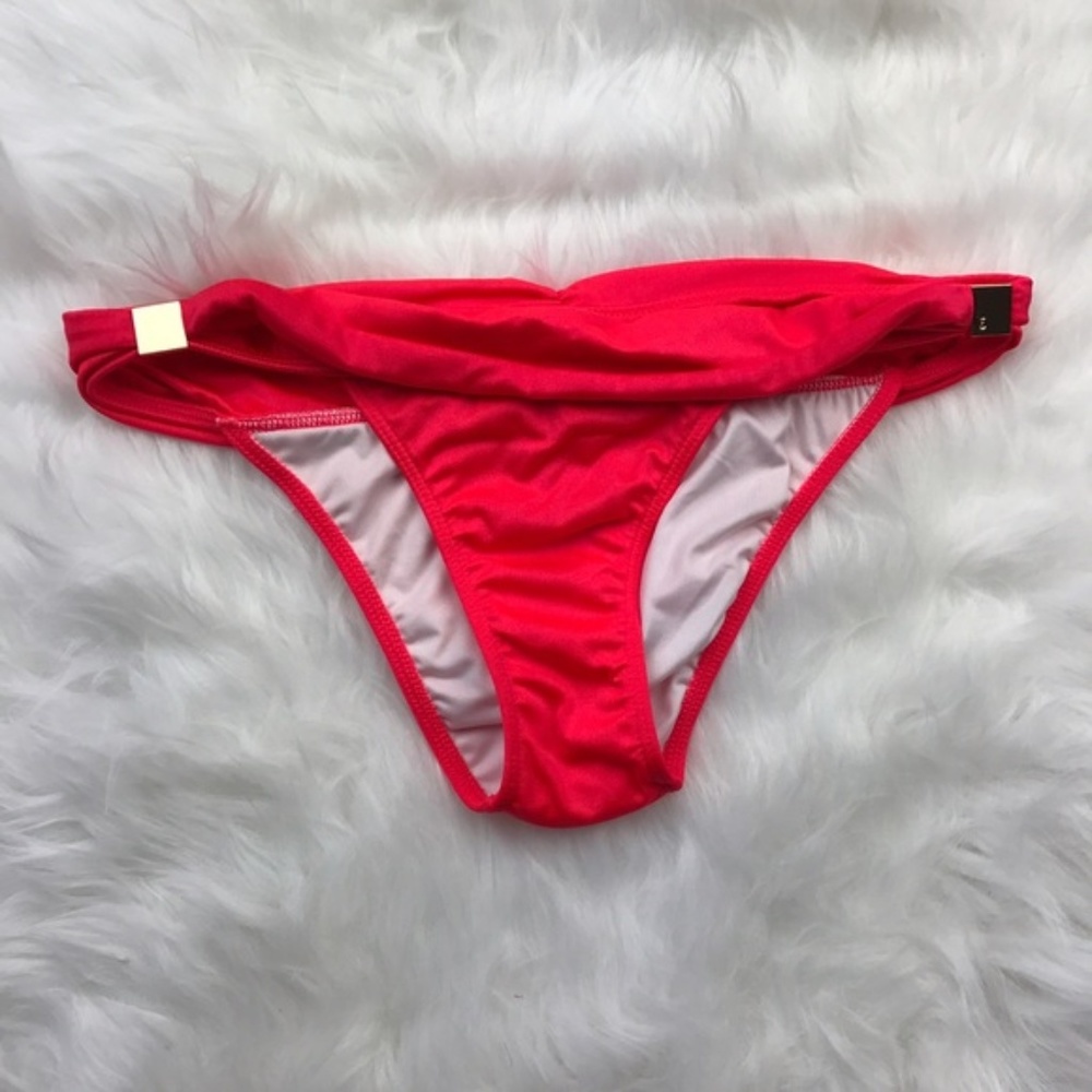 Victorias Secret Cheekie Bikini S Red Bottom Swim